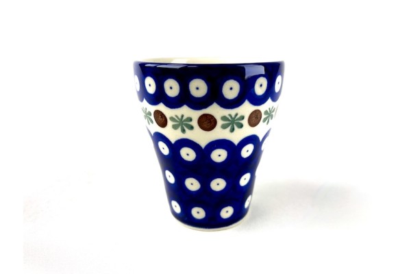 D19 Bunzlau Melkbeker 70X Flower Tendril 200 ml D19 Waterbeker 200 ml